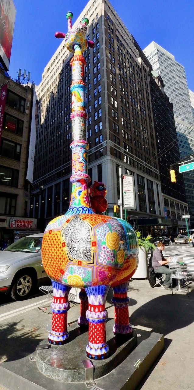 Day 20: A colourful walk and looking at NYC, missing something...