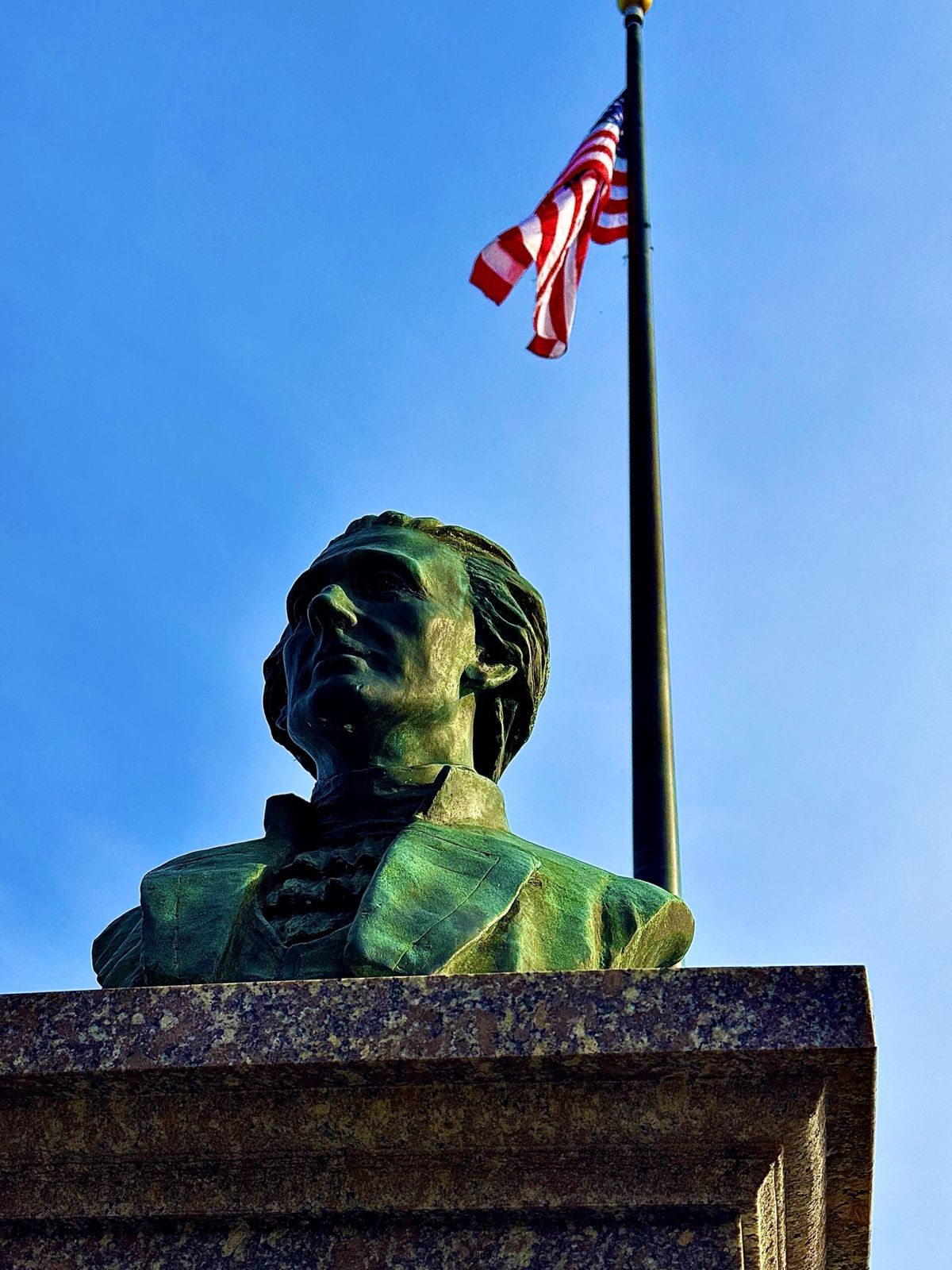 Day 22: Then stand, Alexander. Weehawken. Dawn. Guns Drawn.