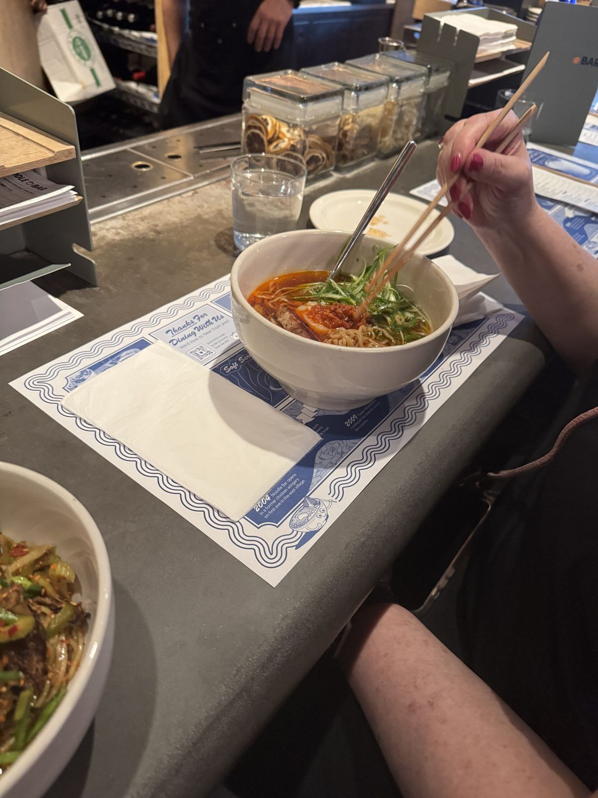 Ramen with pork. 